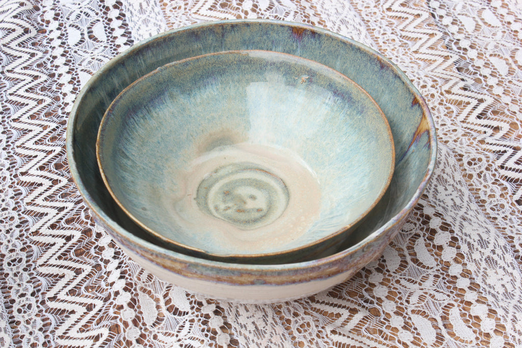 Misty Bowl & Spice jar set image 1