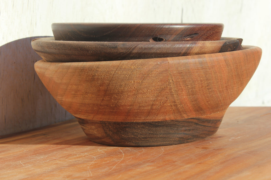Wooden Bowl Set image 3
